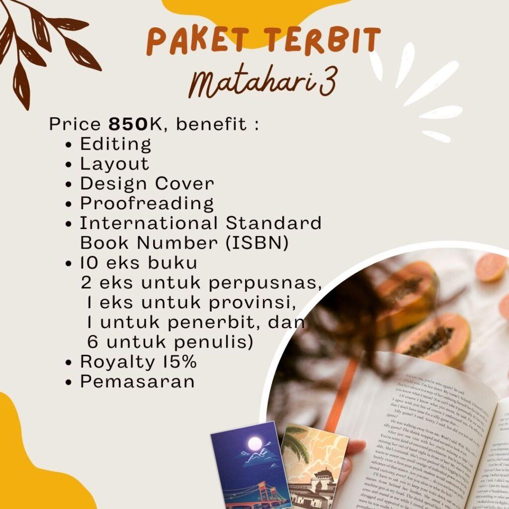 Paket Penerbitan buku